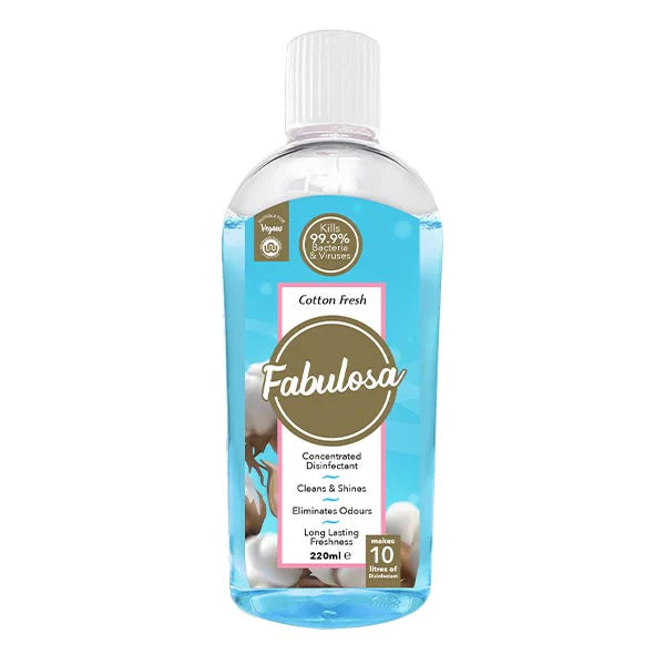 Fabulosa Multi-Purpose Concentrated Antibacterial Disinfectant Cotton Fresh 220ml