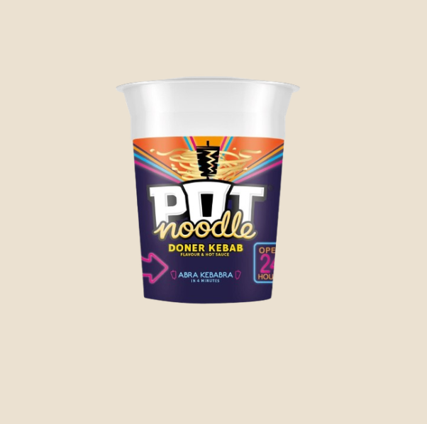 Pot Noodle Doner Kebab 90g (BB: 30/6/26)