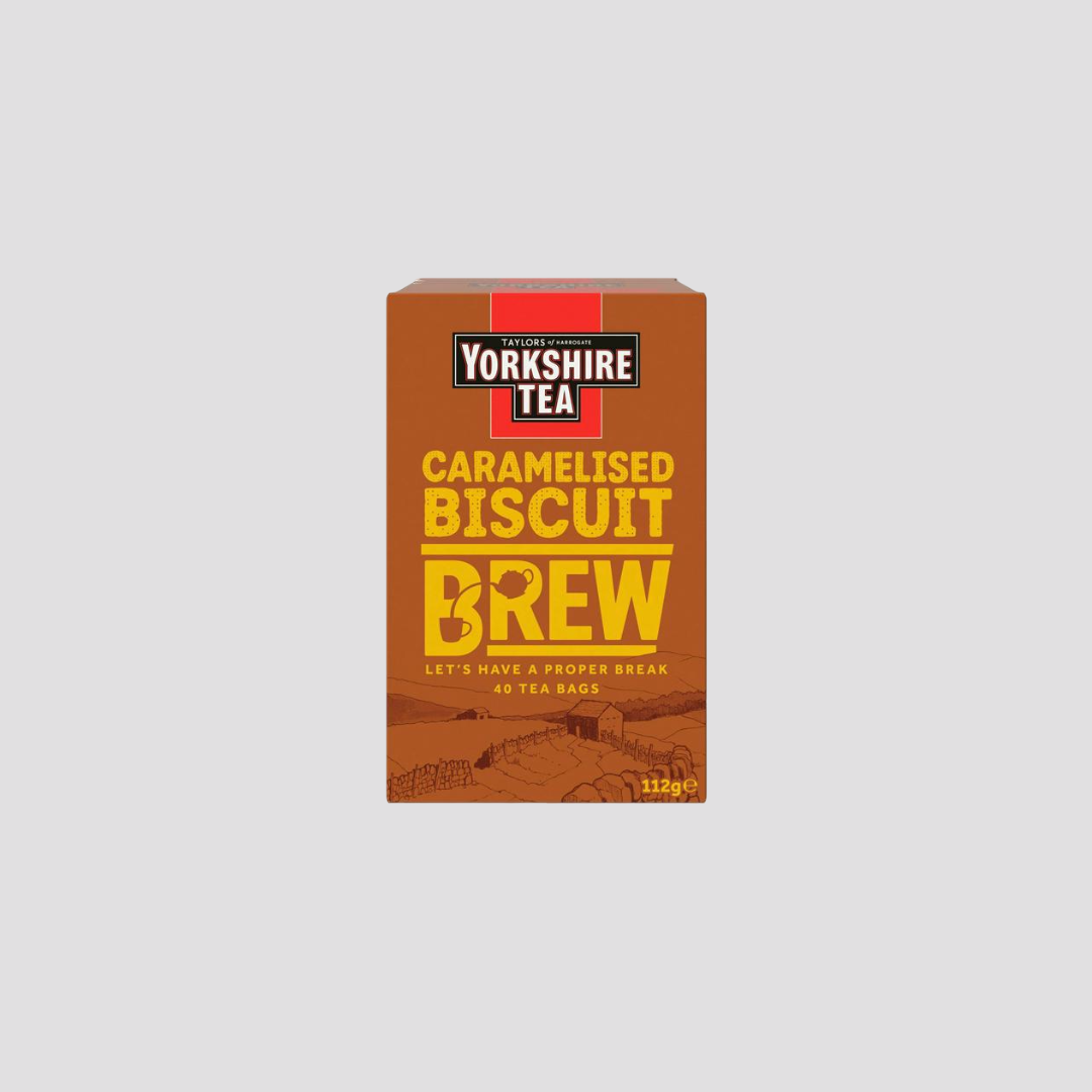 Taylors Yorkshire Caramelised Biscuit Brew 40 Teabags