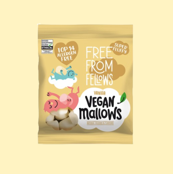 Free From Fellows Vegan Vanilla Mellows 105g