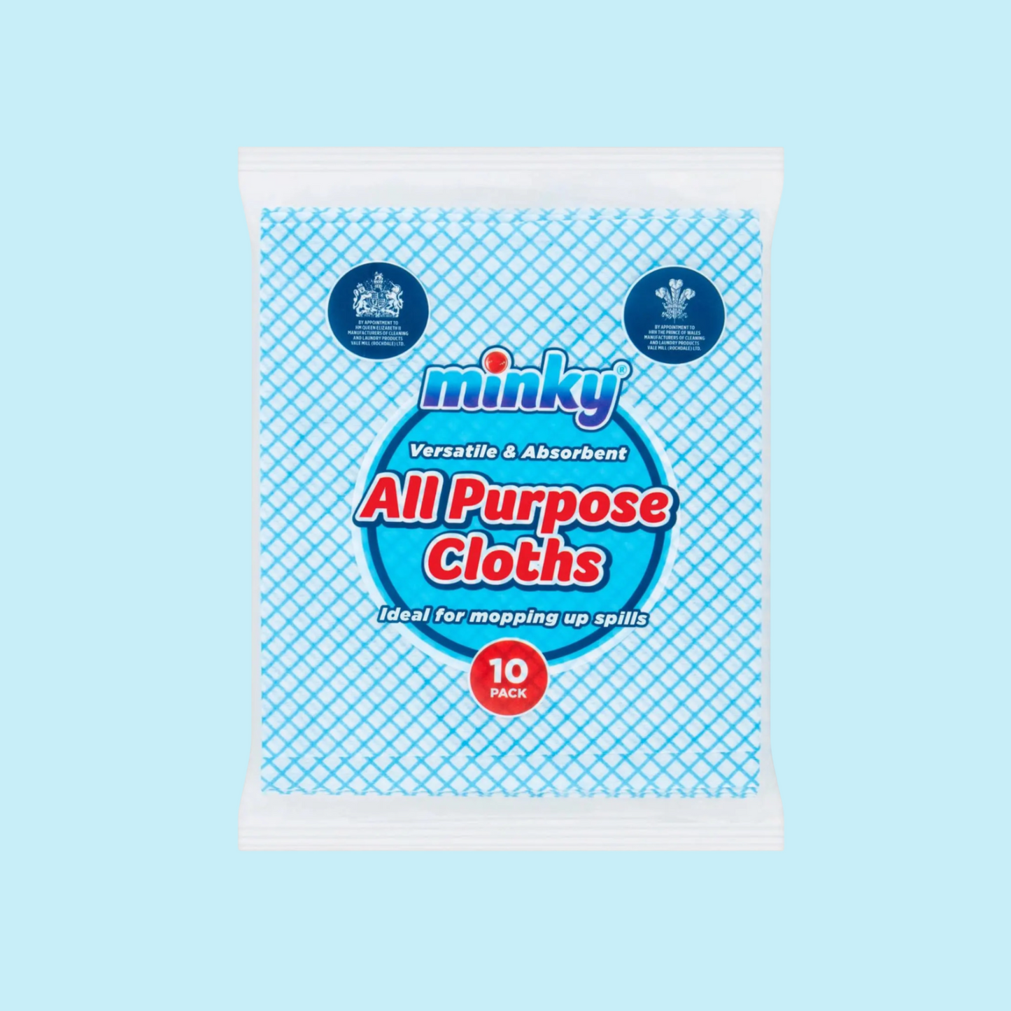 Minky All Purpose Cloth 10pk