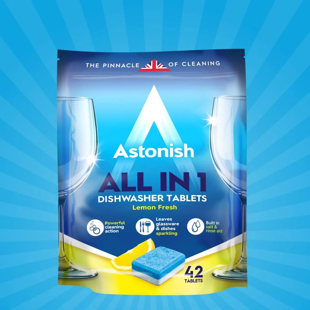 Astonish All in 1 Dishwasher Tablets 42 Washes
