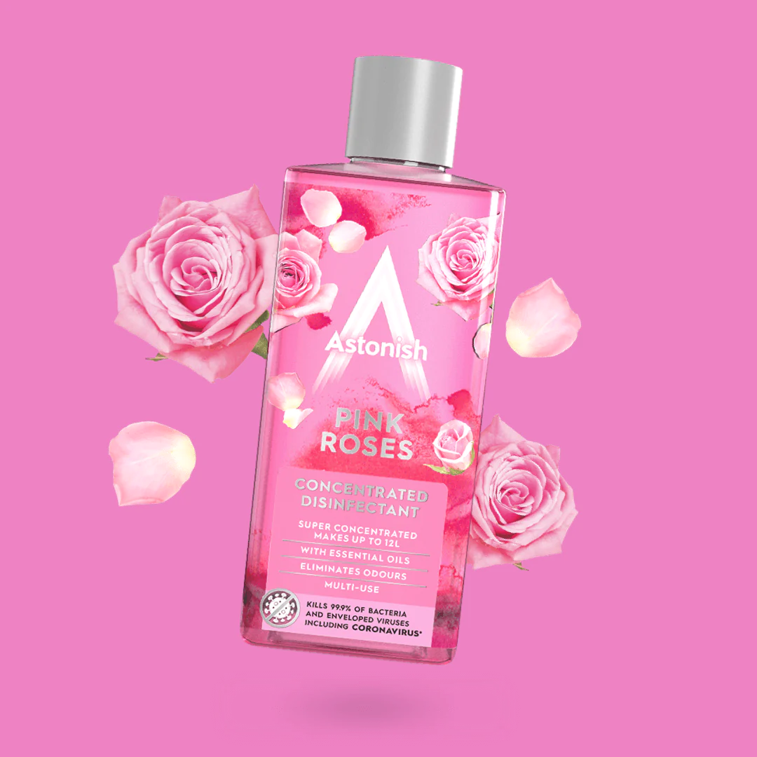 Astonish Concentrated Disinfectant Pink Roses 300ml