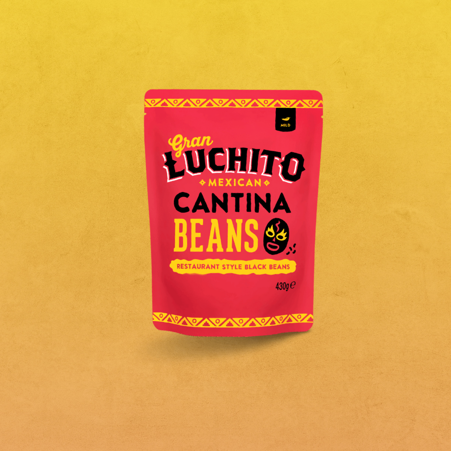 Gran Luchito Cantina Restaurant Style Black Beans 430g