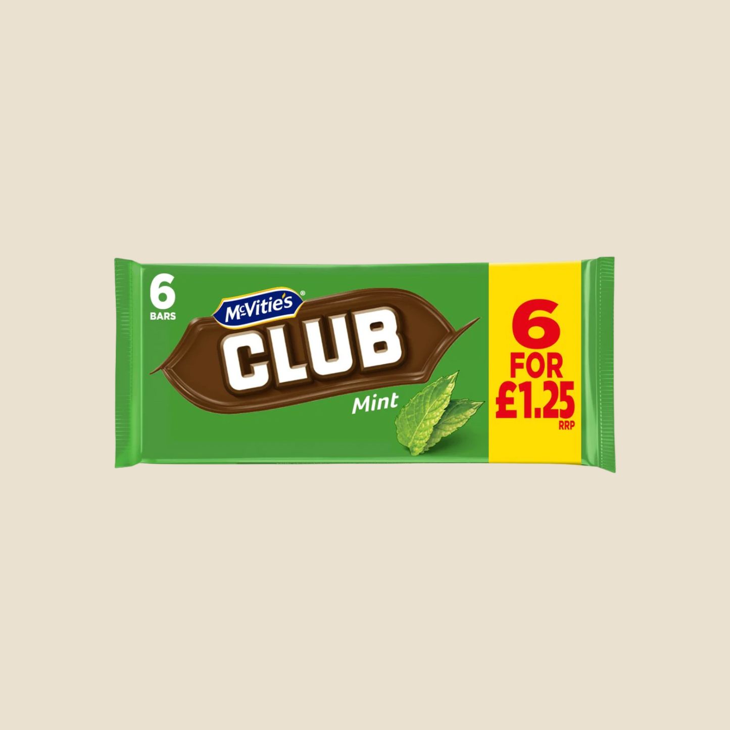 McVities Club Mint 7pk