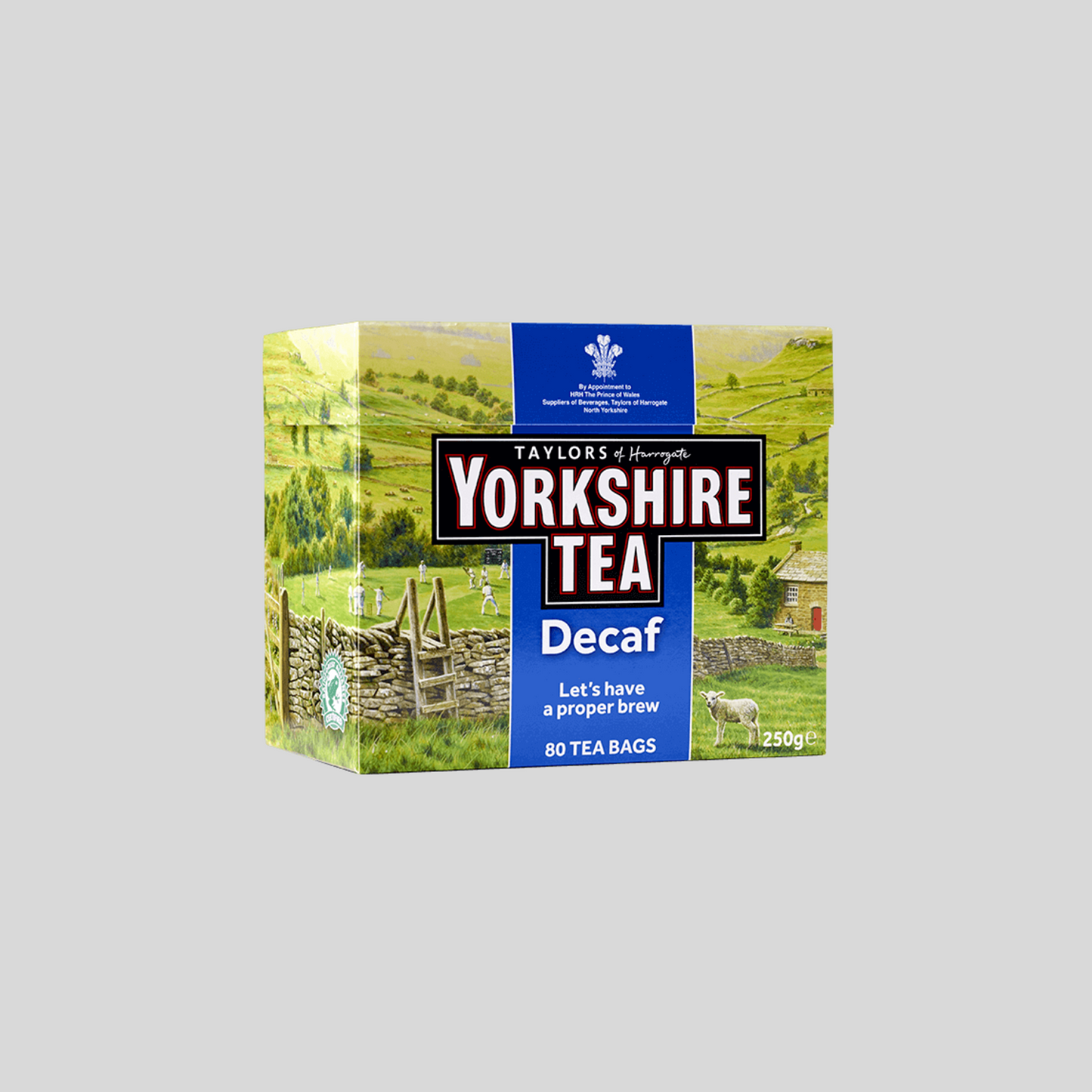 Taylors Yorkshire Tea Decaf 80pk (Damaged Box)