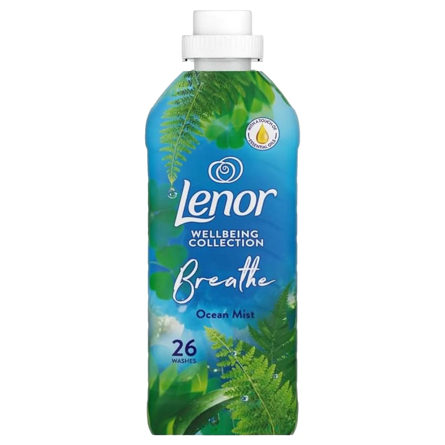 Lenor Ocean Mist (Breathe) Fabric Conditioner 26 Washes