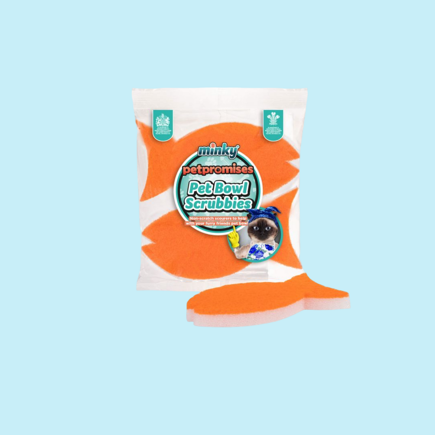 Minky Pet Bowl Scrubbies