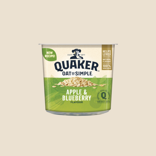 Quaker Oat Soo Simple Apple & Blueberry 57g