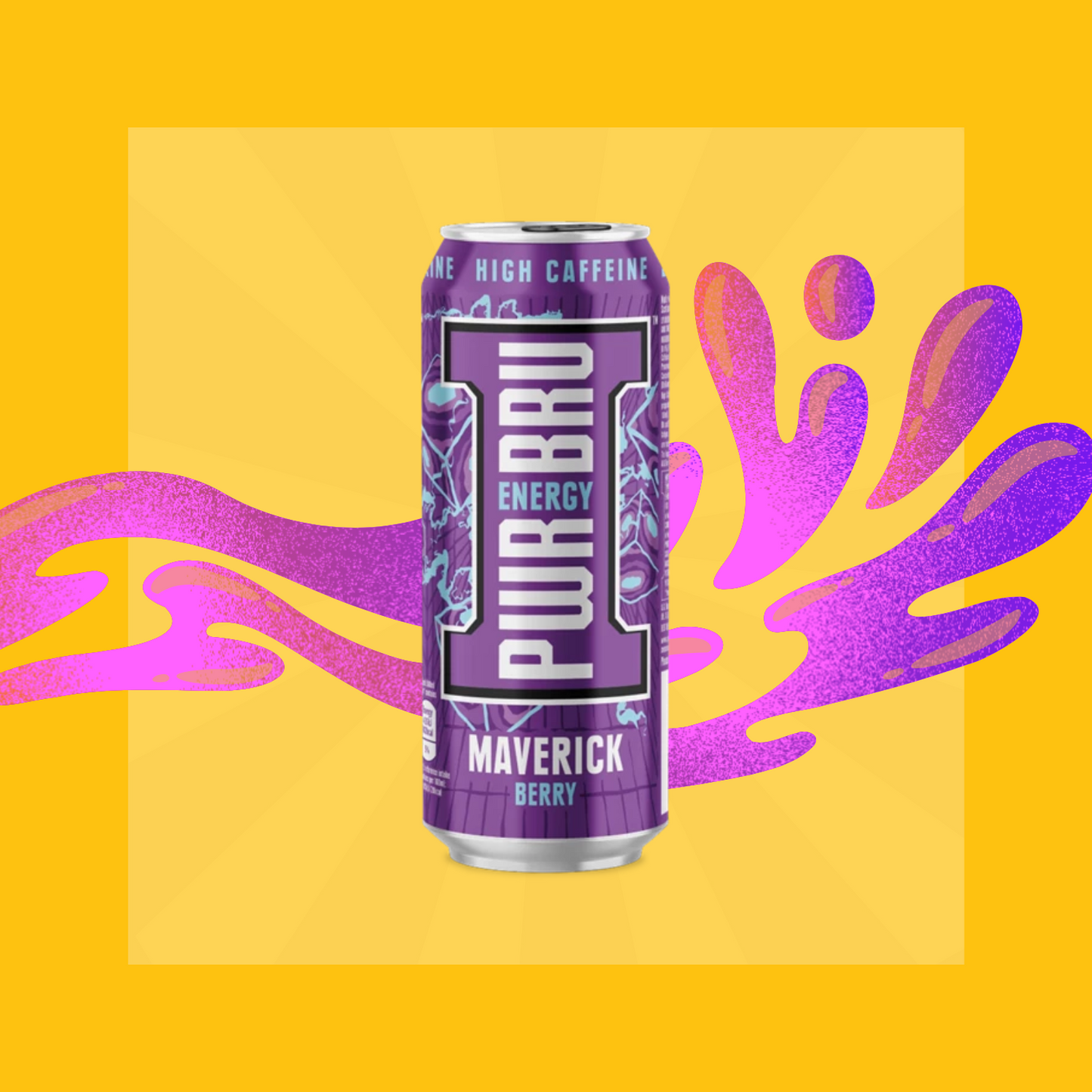 PWR BRU Maverick Berry 500ml (BB: 30/09/24)