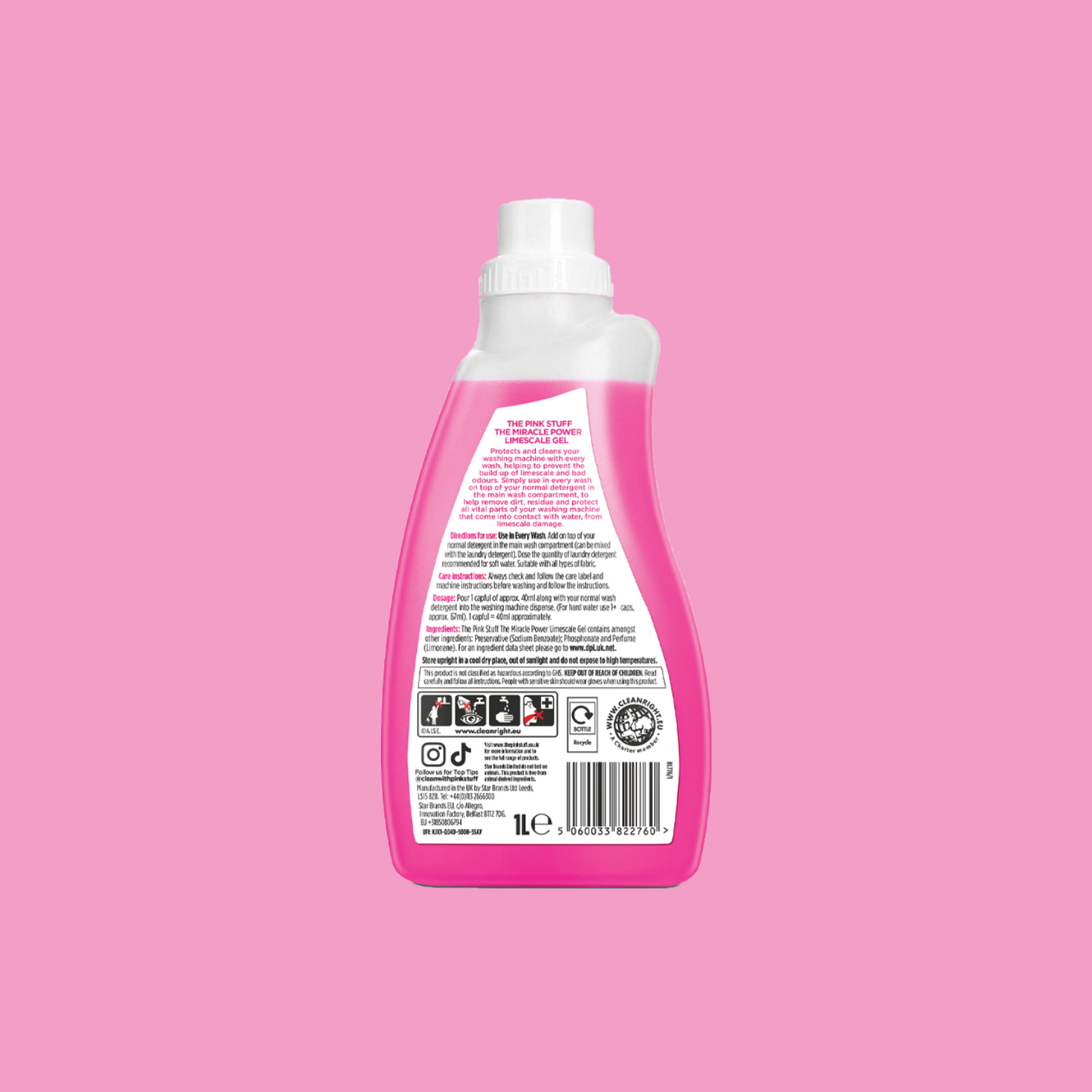 The Pink Stuff Limescale Gel 1L