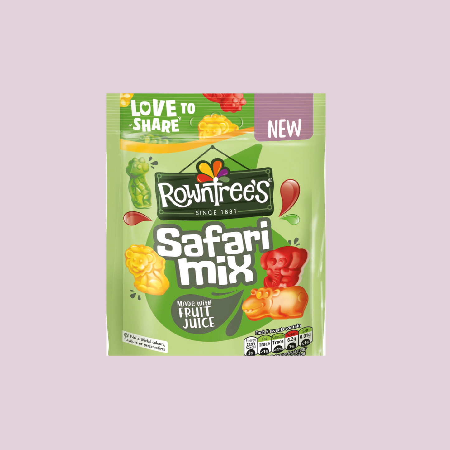 Rowntree's Safari Mix 115g