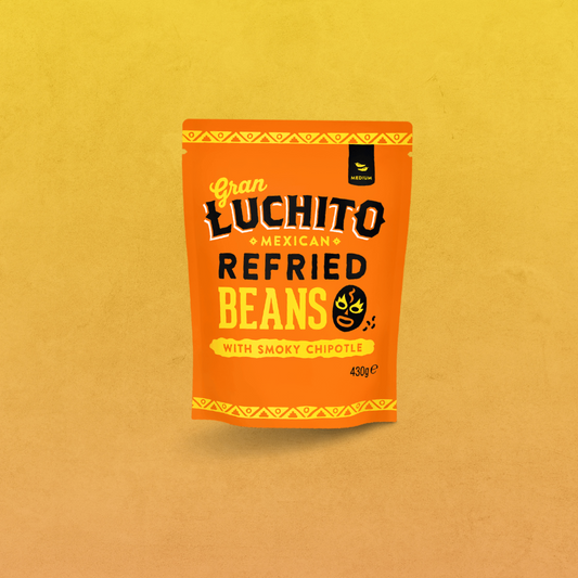 Gran Luchito Chipotle Refried Beans 430g 2 FOR $5