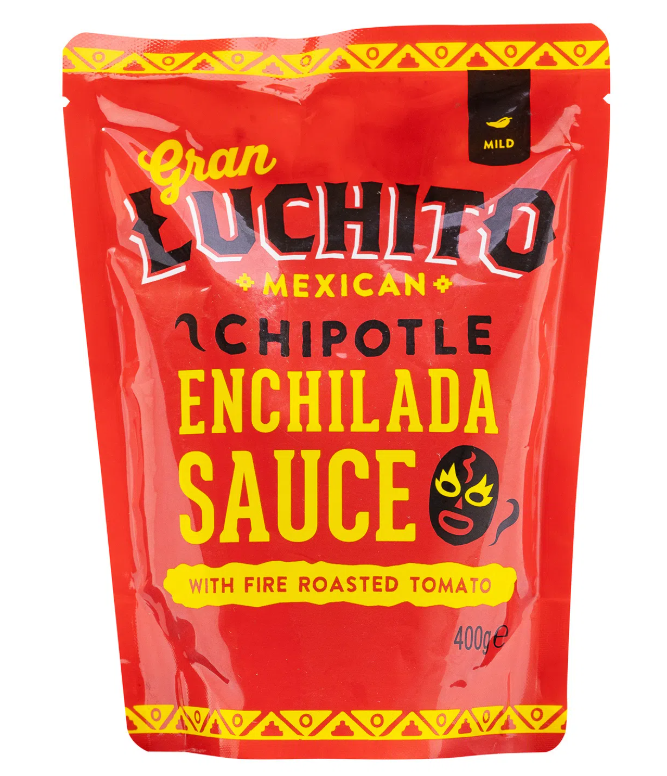 Gran Luchito Mexican Chipotle Enchilada Sauce 300g (Best Before 10/05/2023)
