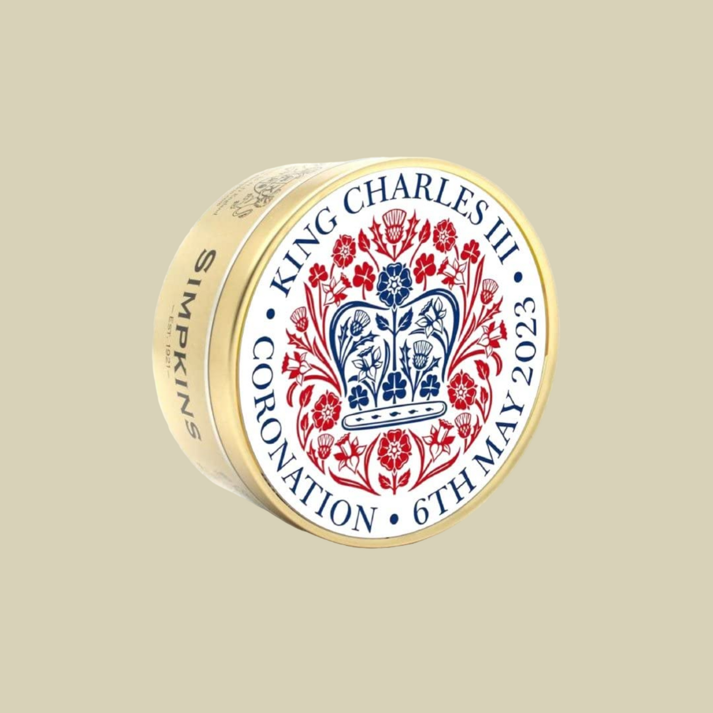 Simpkins Emblem Coronation Limited Edition Fruit Drops Tin 175g