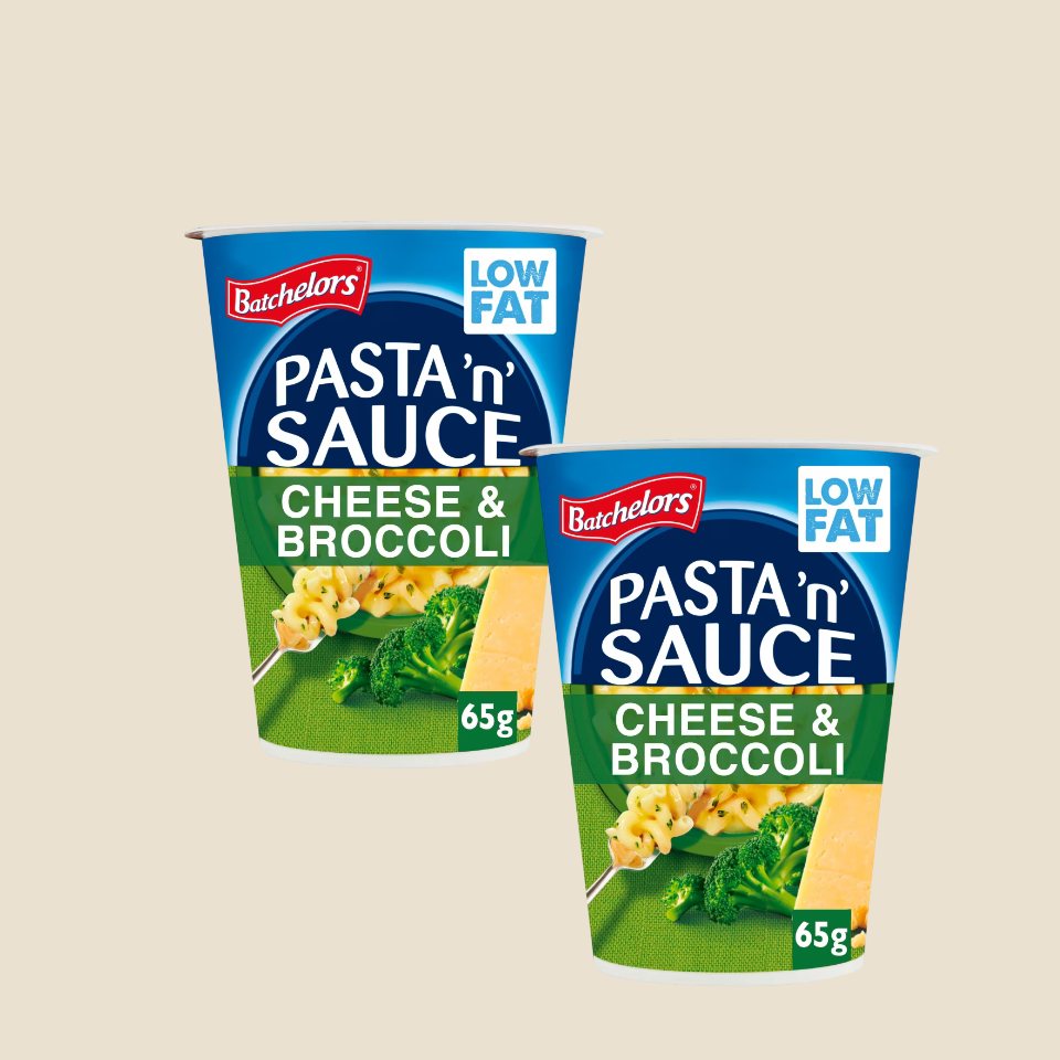 Batchelors Pasta 'n' Sauce Cheese & Broccoli 65g (Multi-Deal) (BB: 24/12/25)