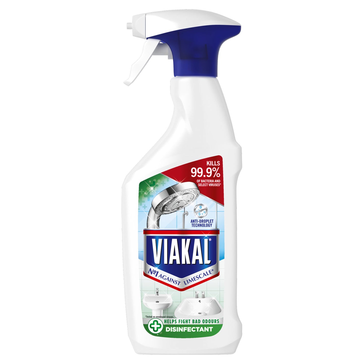 Viakal Limescale Remover Antibacterial Spray 500ml