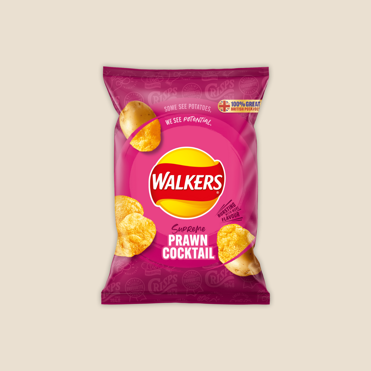 Walkers Supreme Prawn Cocktail 32.5g (BB: 13/12/25)