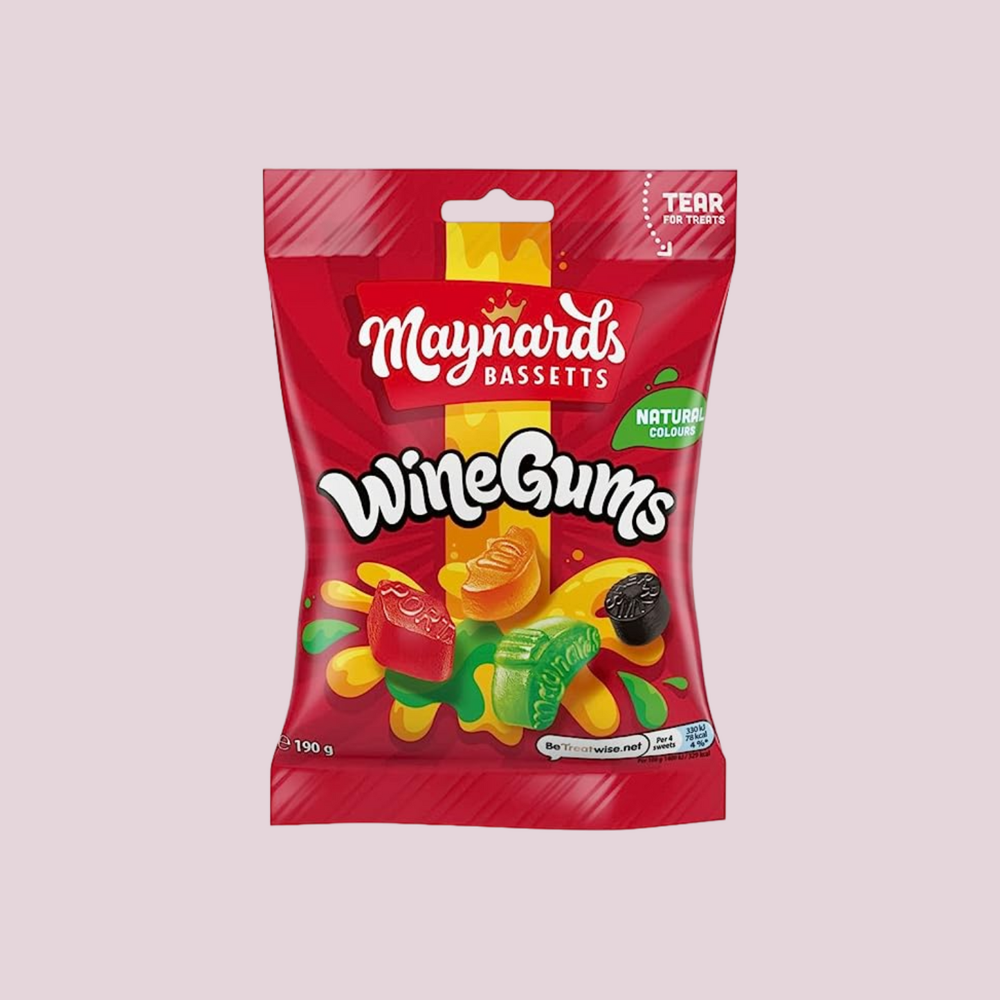 Maynards Wine Gums 165g (BB: 17/06/25)