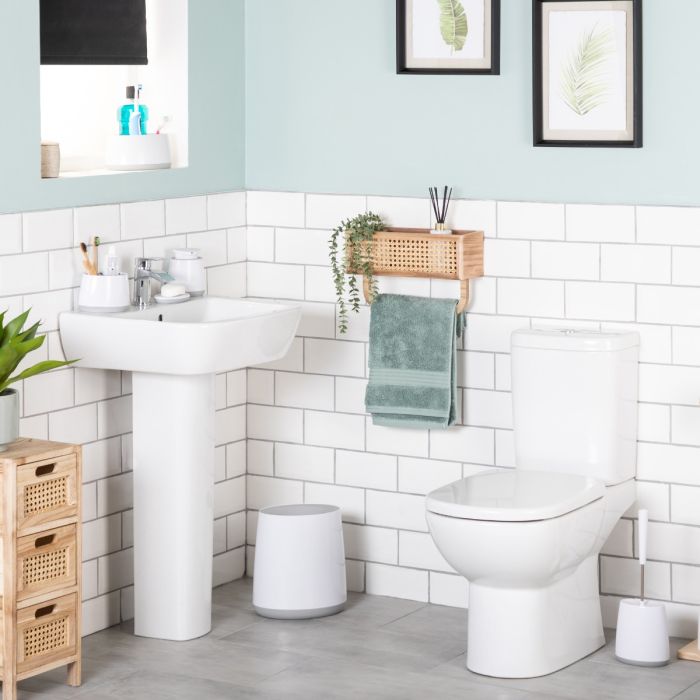 Minky Toilet Brush & Holder