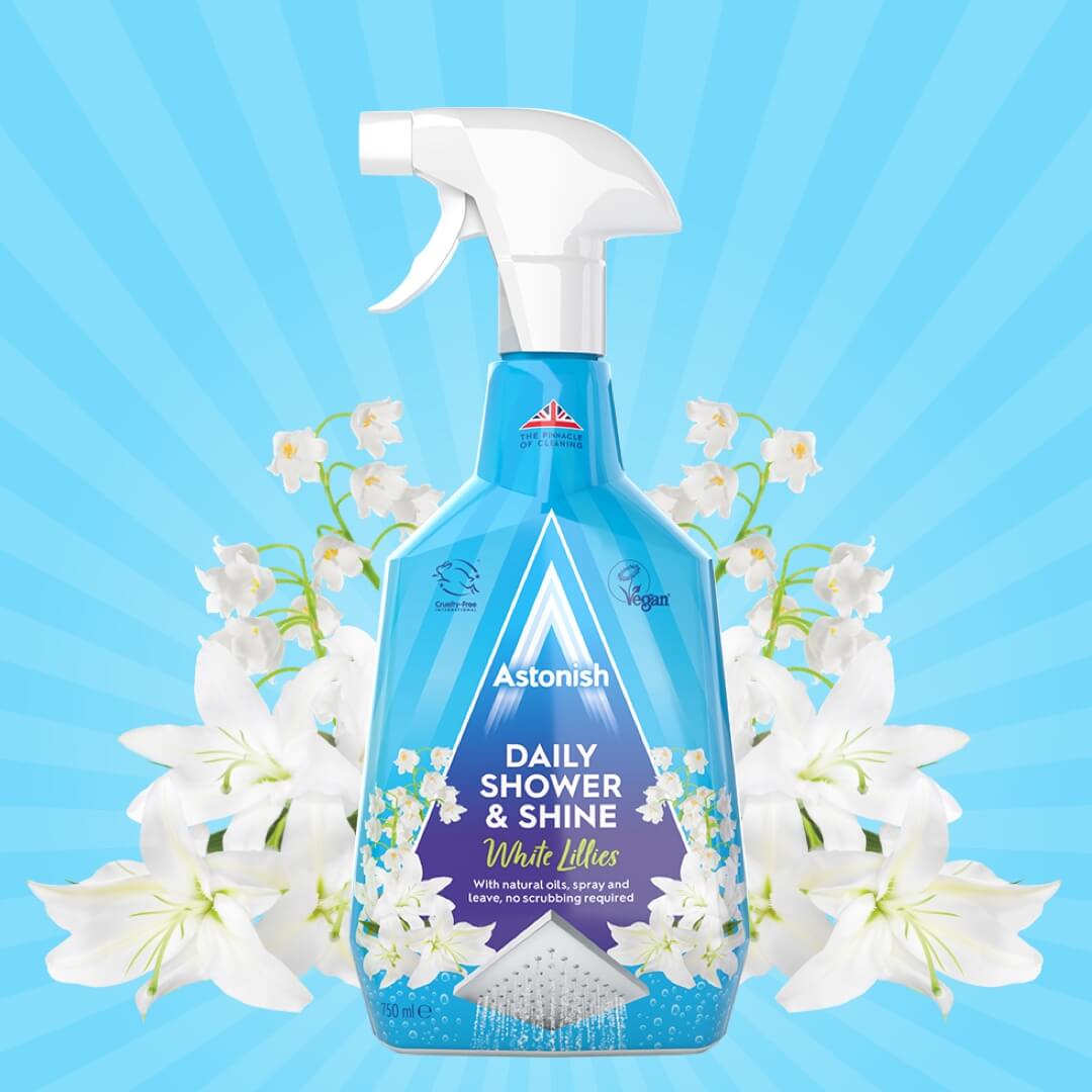 Astonish Daily Shower Shine White Lillies 750ml