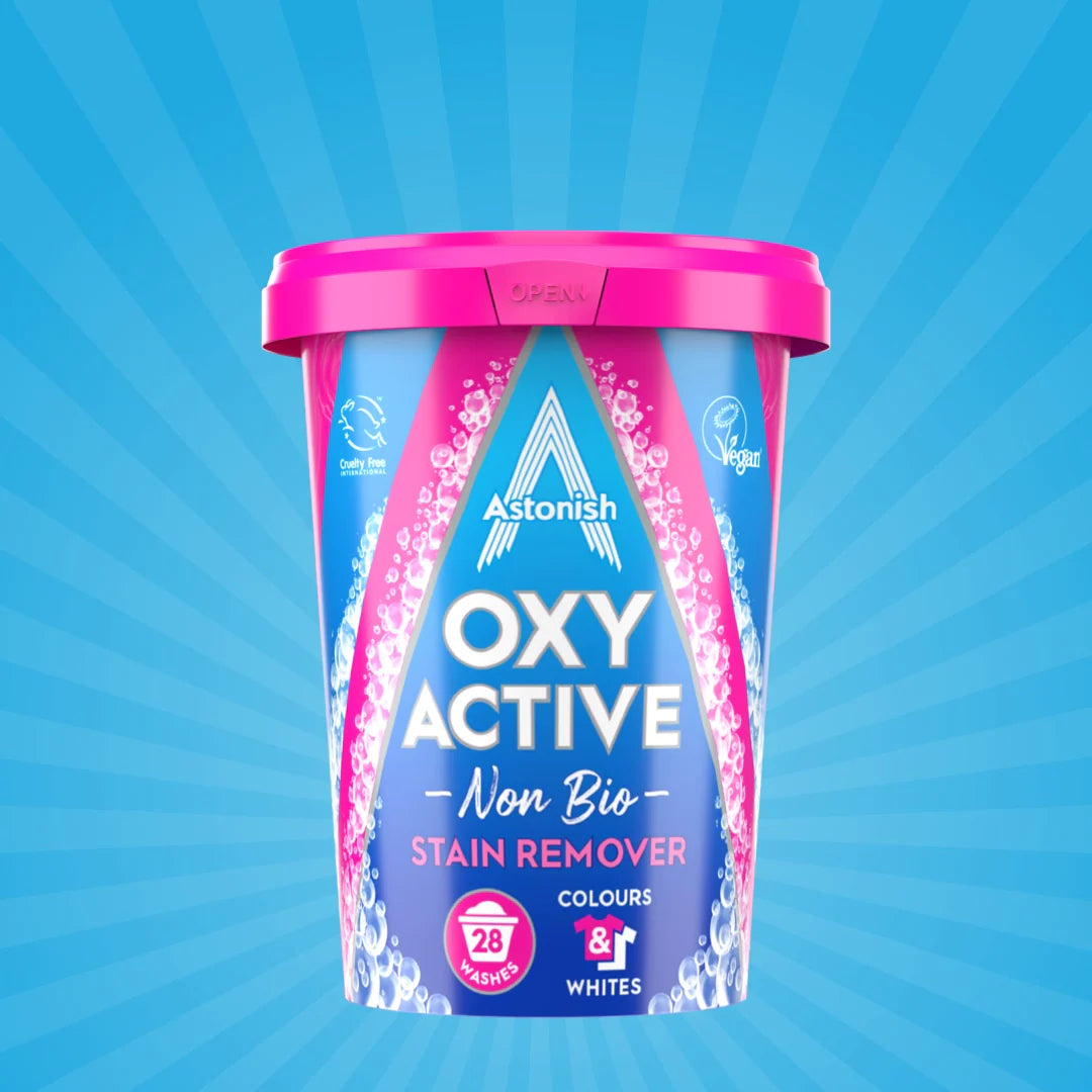 Astonish Oxi Active Non Bio Stain Remover 625g