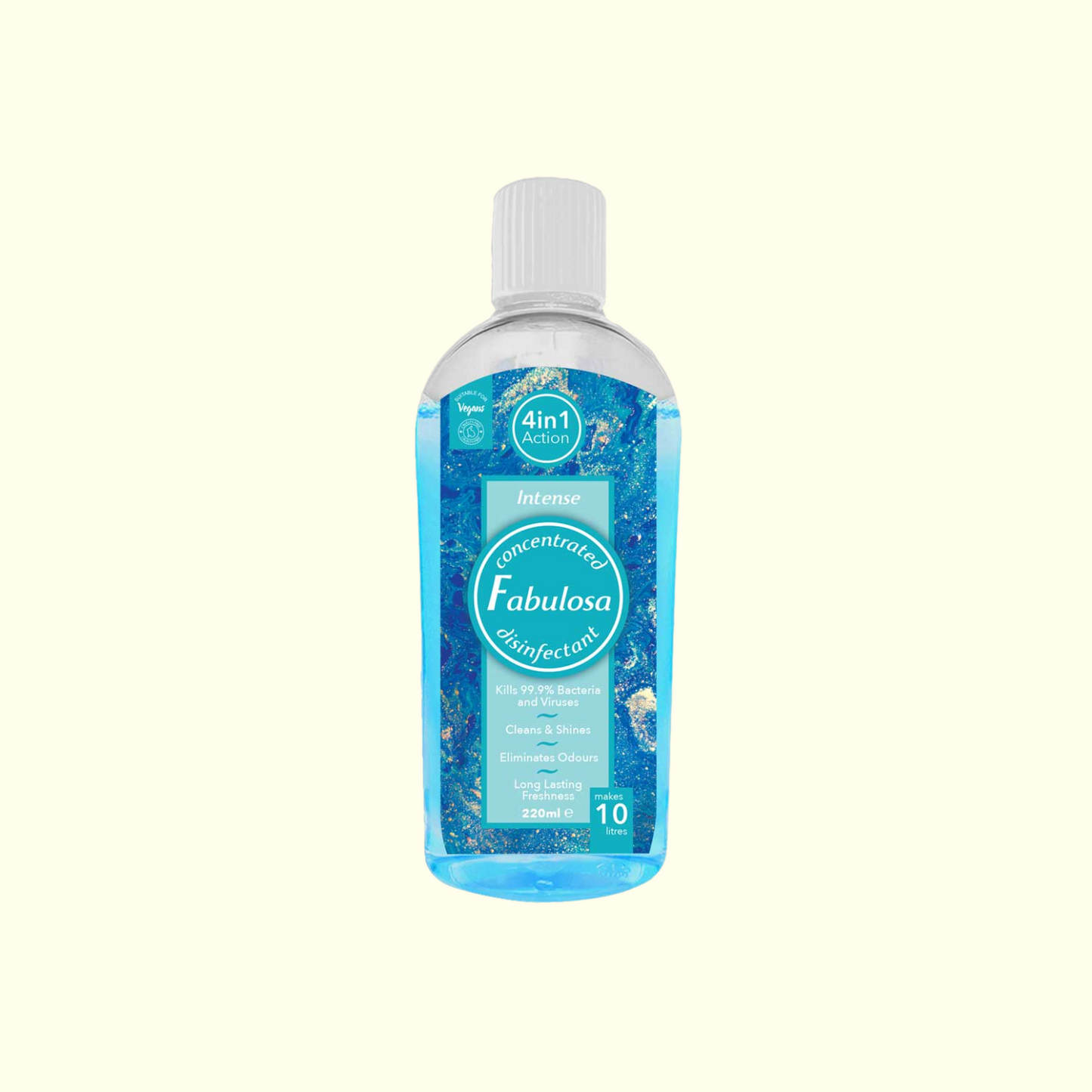 Fabulosa Concentrated 4 in 1 Disinfectant Intense 220mL