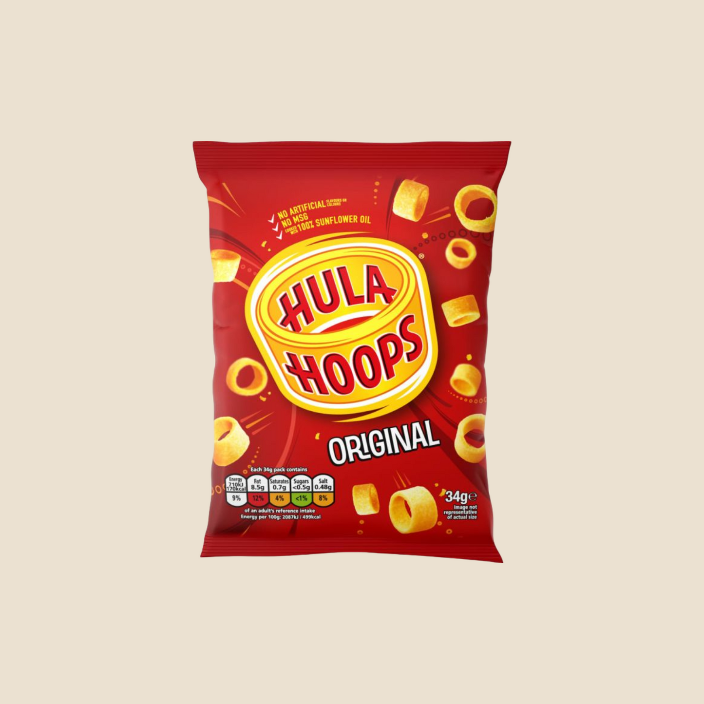 Hula Hoops Original 34g