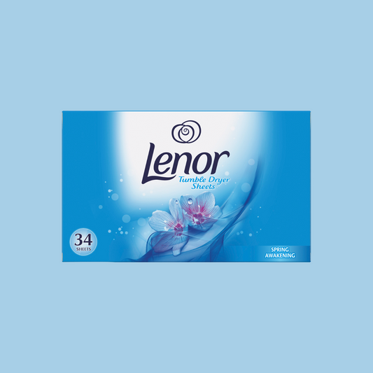 Lenor Tumble Dryer Sheets Spring Awakening 34 Pack