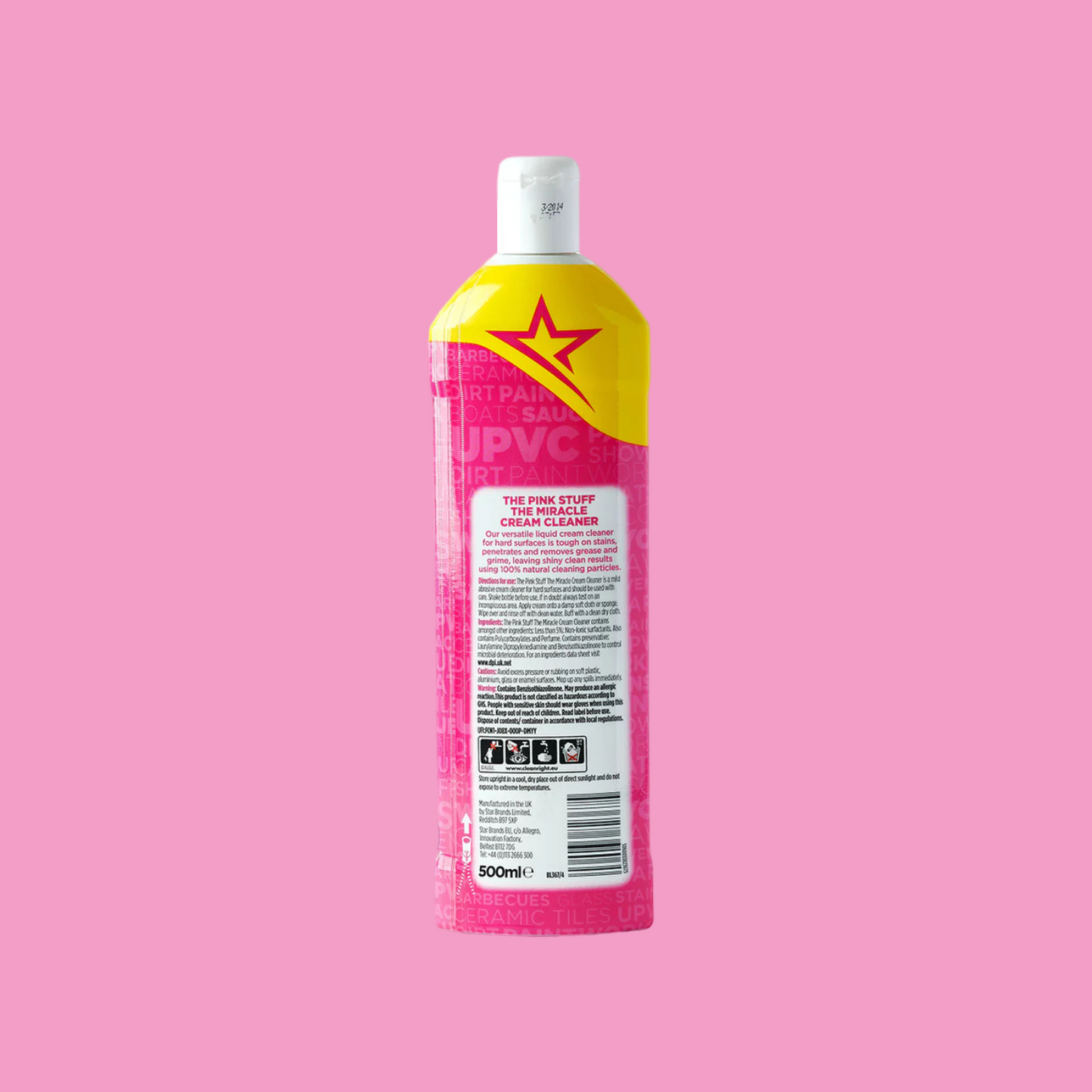 The Pink Stuff Miracle Cream Cleaner 500ml
