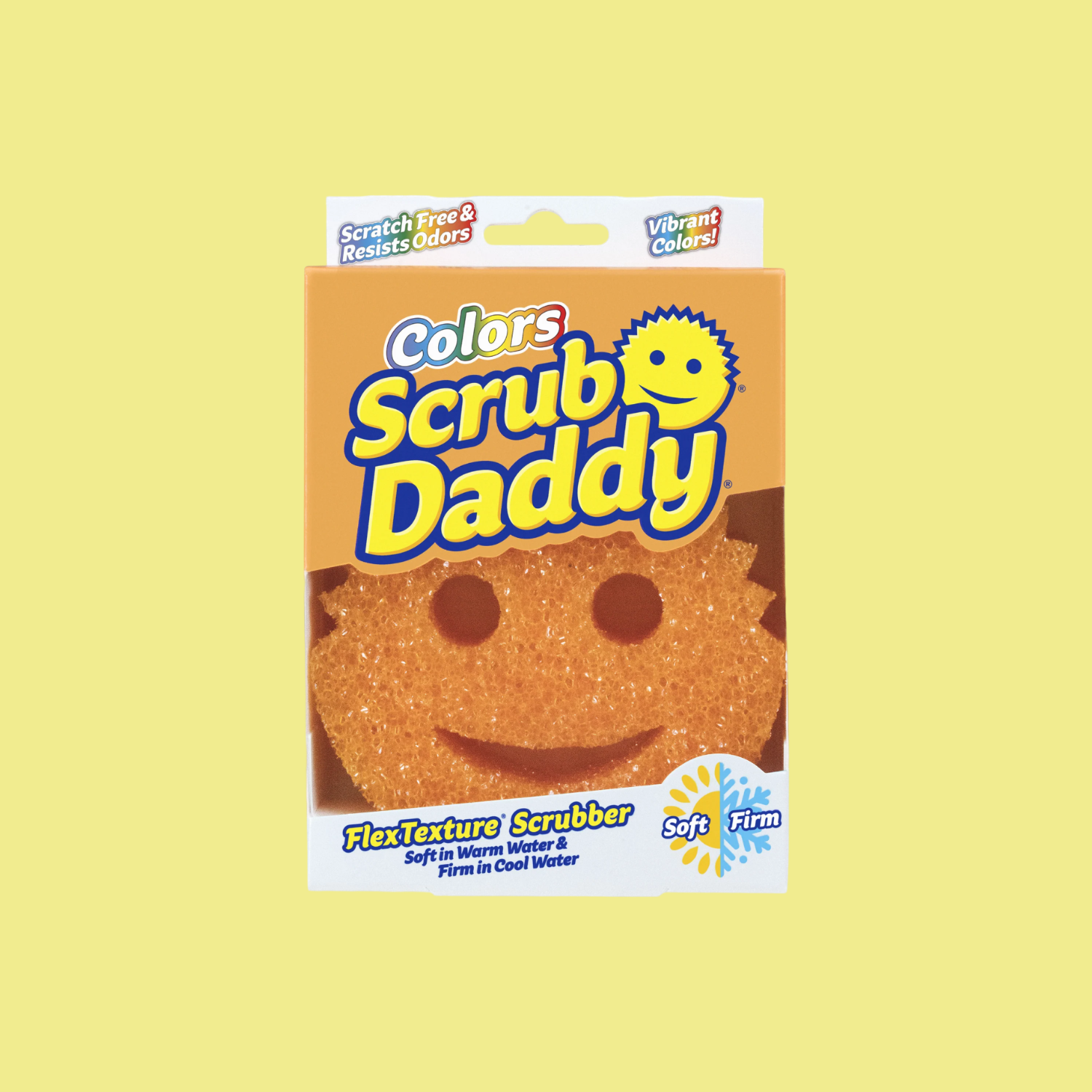 Cleaning sponge Orange Scrub Daddy - Hööks