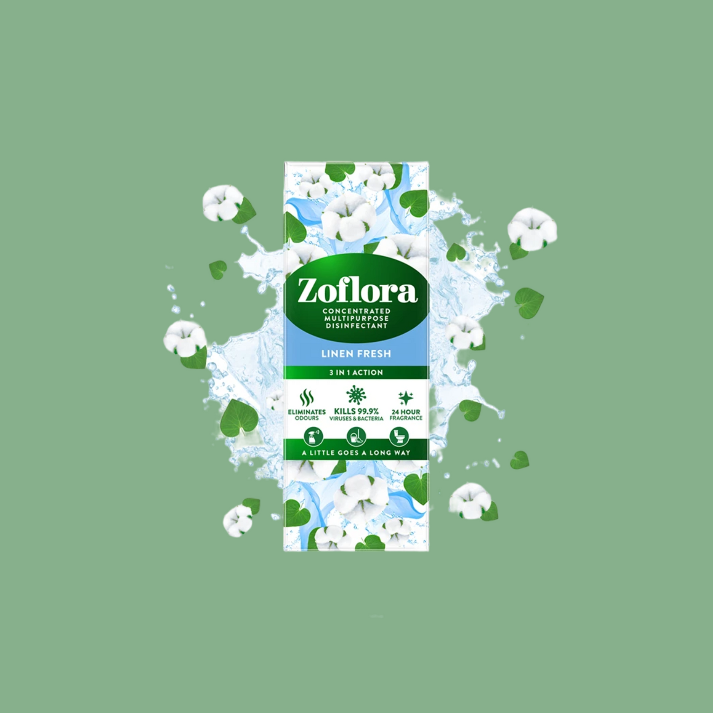 Zoflora Linen Fresh Concentrated Disinfectant 120ml