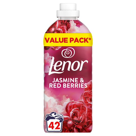Lenor Ruby Jasmine & Red Berries Fabric Conditioner 42 Washes
