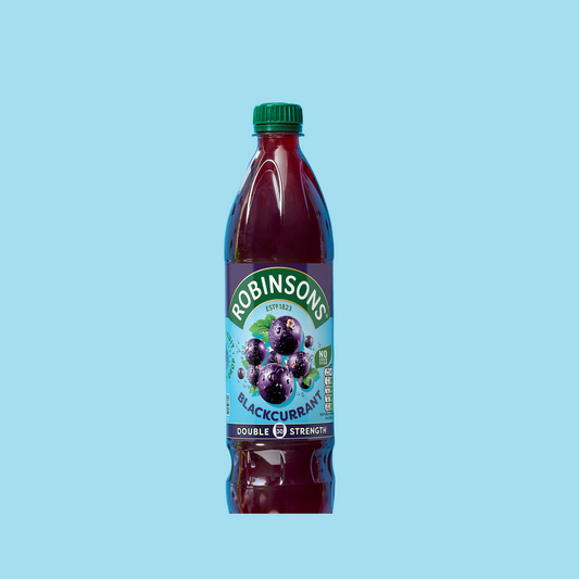 Robinsons Double Strength Blackcurrant Fruit Squash 750ml
