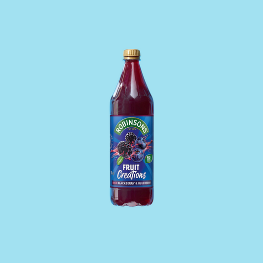 Robinsons Rich Blackberry & Blueberry Fruit Squash 1Ltr