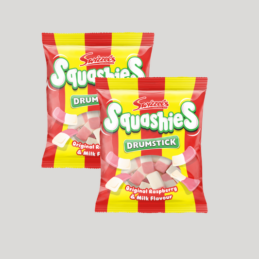 Swizzels Squashies Raspberry & Milk 120g (Multi-deal)