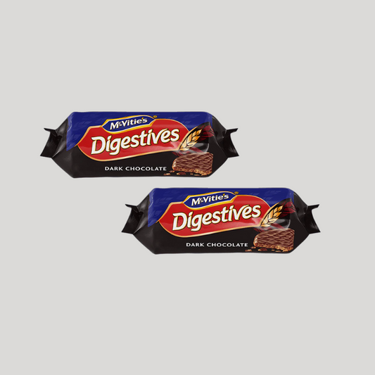 McVitie's Dark Chocolate Digestives 266g (Multi-deal) (BB: 20/9/25)