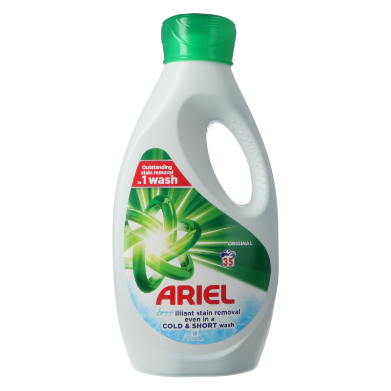 Ariel Laundry Cleanser Original 35 Washes (No measuring cup)