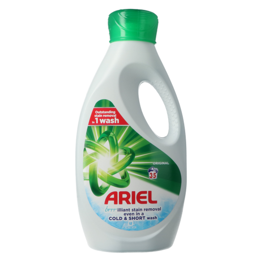Ariel Laundry Cleanser Original 35 Washes (No measuring cup)