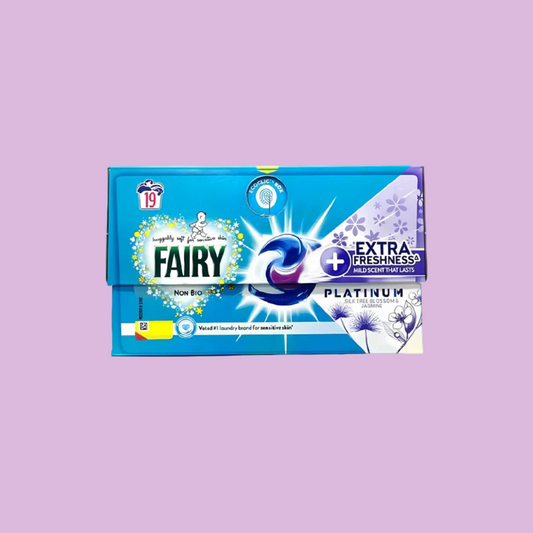 Fairy Non Bio Platinum PODS Silk Tree Blossom & Jasmine 19 Washes