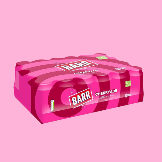 BARR Cherryade Sugar Free 330ml (24 Pack Carton)