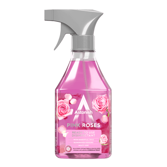 Astonish Ready to Use Disinfectant Pink Roses 550ml