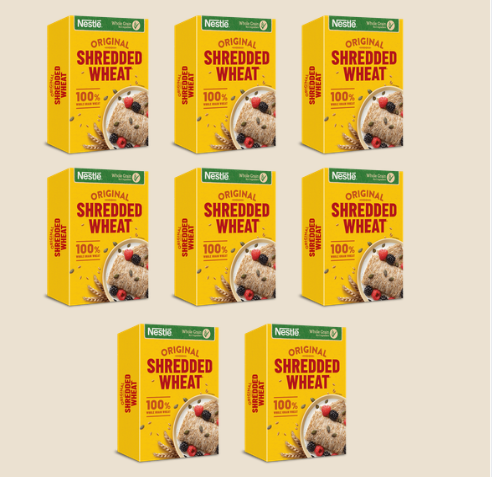 Nestle Shredded Wheat 16pk x 8 Units (BB: 31/03/25 or 30/04/25)