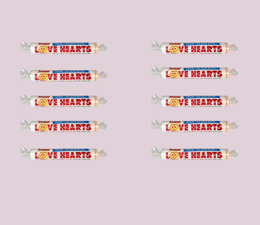 Swizzels Love Hearts x 10 Units (BB: 31/01/26)
