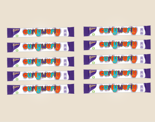 Cadbury Curly Wurly 21.5g (10 for $10) (BB: 10/3/26)