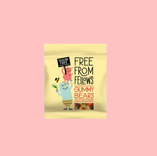 Free From Fellows Sugar Free Gummy Bears 100g
