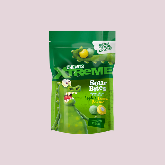 Chewits Xtreme Sour Apple Bites 115g