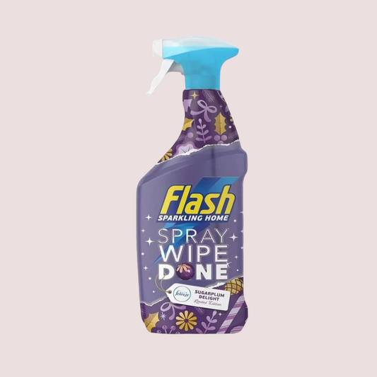 Flash Kitchen Spray Wipe Done Sugarplum Delight 800ml