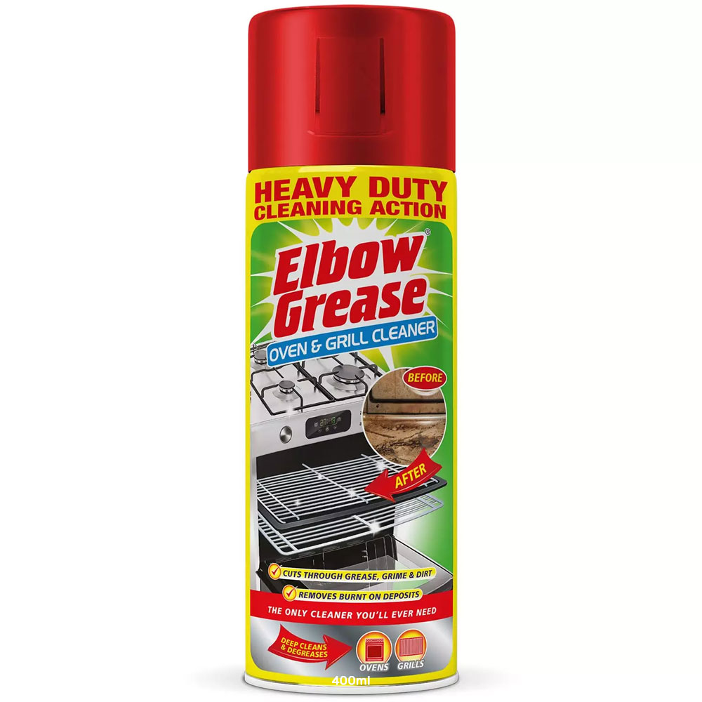 Elbow Grease Oven & Grill Heavy Duty Cleaner Spray 400ml