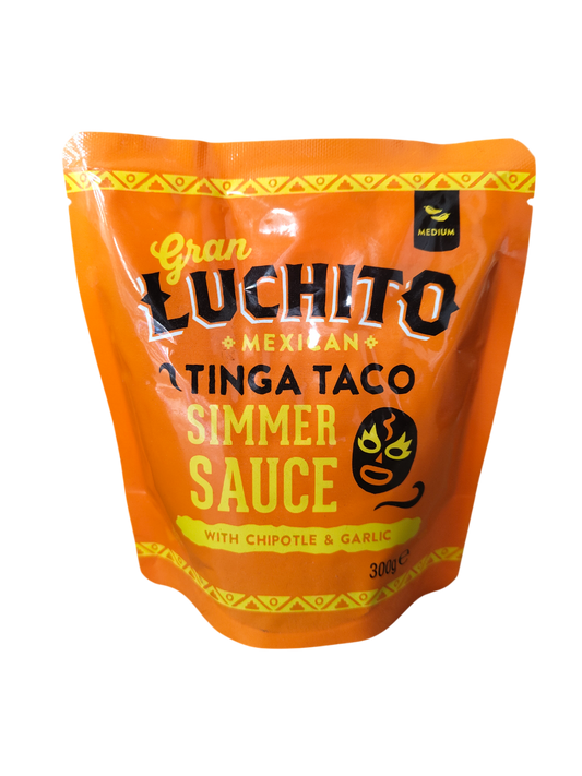 Gran Luchito Mexican Tinga Taco Simmer Sauce 300g (Best Before 26/09/2023)